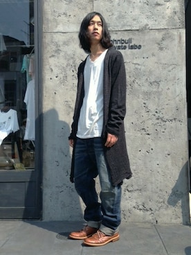 「toolsfindanonymous（ツールス）のアイテム（トップス）」を使った、Johnbull Private laboさん（メンズ・183cm）の夏コーディネート