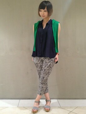 スタッフさんのコーディネート