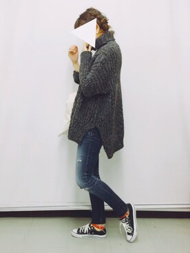 「kormarch」｜「アイテム（その他）」を使った、meguさん（レディース・162cm）の冬コーディネート