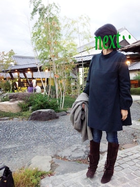 paoさん（レディース・158cm）の秋コーディネート