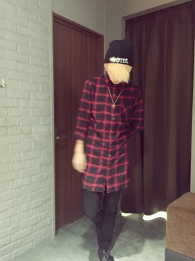 仮面ライアーさん（メンズ・171cm）の春コーディネート