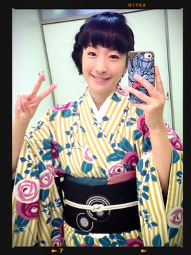 植田佳奈さんのコーディネート