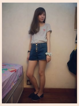 CherryChanさん（レディース・150cm）の春コーディネート