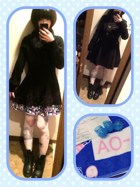 「ライブ」｜「アイテム（トレンチコート）」を使った、りりさん（レディース・153cm）の冬コーディネート