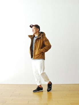 「nanamica（ナナミカ）のアイテム」を使った、WONDERMOUNTAINさん（メンズ・168cm）の秋コーディネート