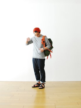 「nanamica」｜WONDERMOUNTAINさん（メンズ・168cm）の春コーディネート