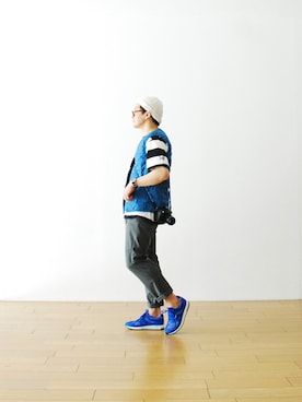 「HIGHLAND2000」｜WONDERMOUNTAINさん（メンズ・168cm）の春コーディネート