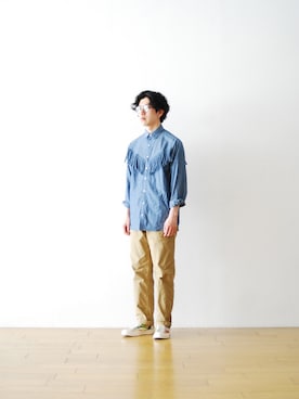 「 digitalmountain」｜WONDERMOUNTAINさん（メンズ・174cm）の春コーディネート