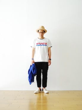 「PIG&ROOSTER」｜WONDERMOUNTAINさん（メンズ・168cm）の春コーディネート