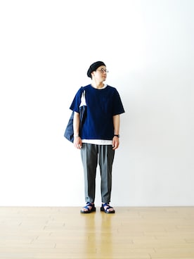 「Cippy Crazy Horse」｜WONDERMOUNTAINさん（メンズ・168cm）の春コーディネート