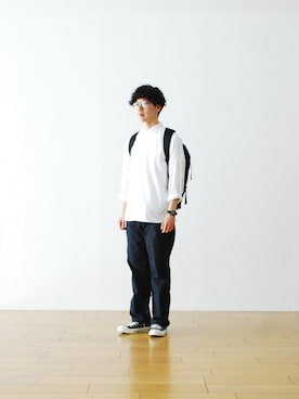 「MHL.」｜WONDERMOUNTAINさん（メンズ・174cm）の夏コーディネート