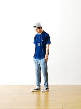 「MHL.」｜WONDERMOUNTAINさん（メンズ・174cm）の夏コーディネート