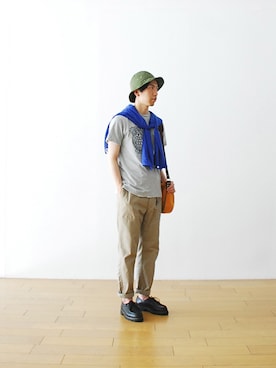 「Paraboot」｜WONDERMOUNTAINさん（メンズ・174cm）の夏コーディネート