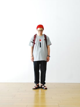 「visvim」｜WONDERMOUNTAINさん（メンズ・168cm）の夏コーディネート