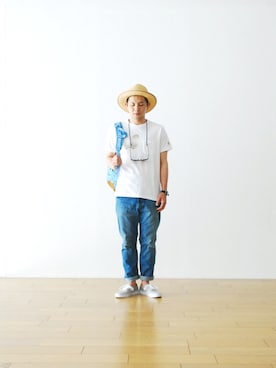 「visvim」｜WONDERMOUNTAINさん（メンズ・168cm）の夏コーディネート