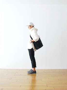 「THE NORTH FACE（ザノースフェイス）のアイテム（スニーカー）」を使った、WONDERMOUNTAINさん（メンズ・168cm）の夏コーディネート