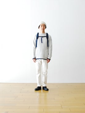 「HELLY HANSEN（ヘリーハンセン）のアイテム」を使った、WONDERMOUNTAINさん（メンズ・174cm）の秋コーディネート