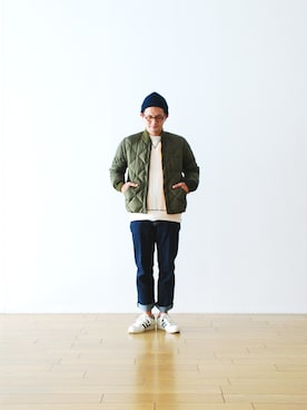 「TODD SNYDER（トッドスナイダー）のアイテム」を使った、WONDERMOUNTAINさん（メンズ・168cm）の秋コーディネート