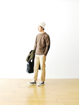 「MHL.」｜WONDERMOUNTAINさん（メンズ・174cm）の秋コーディネート