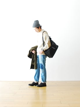 「nanamica」｜WONDERMOUNTAINさん（メンズ・174cm）の秋コーディネート