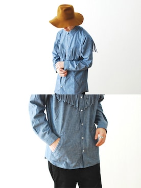 「NOMA t.d.（ノーマティーディー）のアイテム」を使った、WONDERMOUNTAINさん（メンズ・174cm）の秋コーディネート