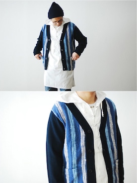 「Anachronorm（アナクロノーム）のアイテム」を使った、WONDERMOUNTAINさん（メンズ・168cm）の冬コーディネート