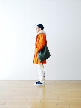 「nanamica」｜WONDERMOUNTAINさん（メンズ・168cm）の冬コーディネート