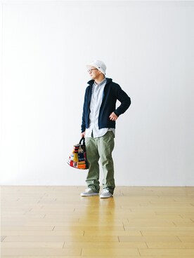「THE NORTH FACE PURPLE LABEL」｜WONDERMOUNTAINさん（メンズ・168cm）の冬コーディネート
