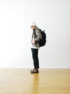 「アイテム（その他アウター）」を使った、WONDERMOUNTAINさん（メンズ・168cm・30代）の夏コーディネート