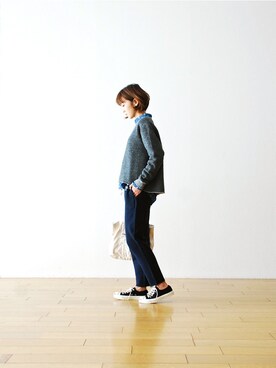 「MHL.」｜WONDERMOUNTAINさん（レディース・160cm）の秋コーディネート