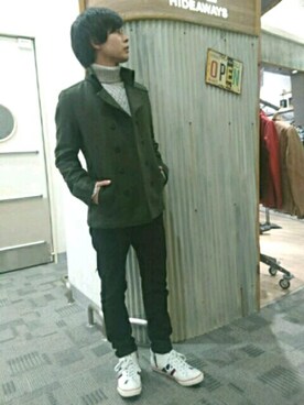 Hirotomo Miyataさん（メンズ・167cm）の冬コーディネート