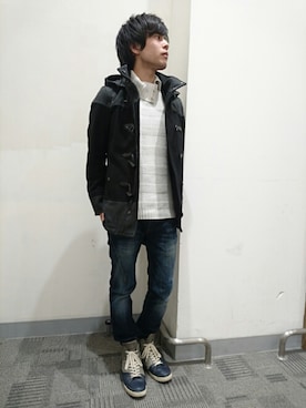 Hirotomo Miyataさん(メンズ・167cm)の冬コーディネート