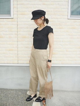 「アイテム（ピアス（両耳用））」を使った、haruakiさん（レディース・159cm・30代）の夏コーディネート