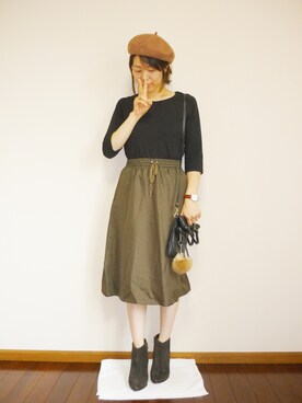 haruakiさん（レディース・159cm）の秋コーディネート