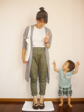 「アイテム（ピアス（両耳用））」を使った、haruakiさん（レディース・159cm・30代）の秋コーディネート