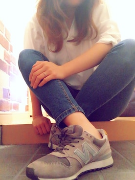 「EDDY GRACE（エディグレース）のアイテム」を使った、maruru◡̈⃝⋆*さん（レディース・156cm）の夏コーディネート