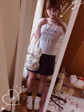 「ANOTHER BRANCH（アナザーブランチ）のアイテム（シューズ）」を使った、maik0さん（レディース・159cm）の夏コーディネート