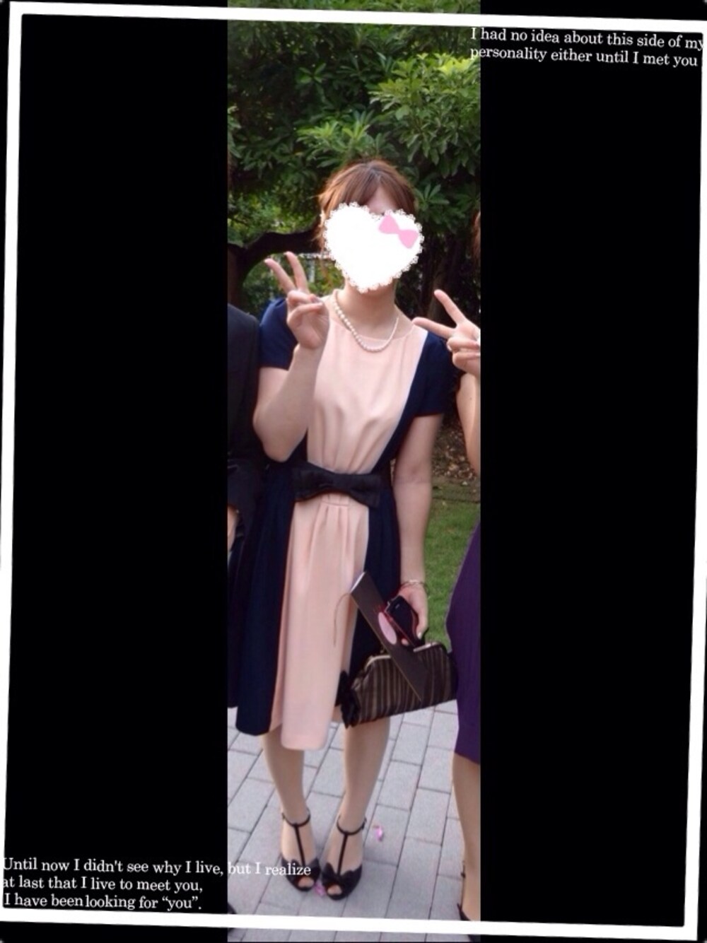「結婚式二次会スタイル、結婚式 ワンピース」｜「ブランド不明のアイテム（ドレス、その他）」を使った、maik0さん（レディース・159cm）の秋コーディネートの1枚目の写真