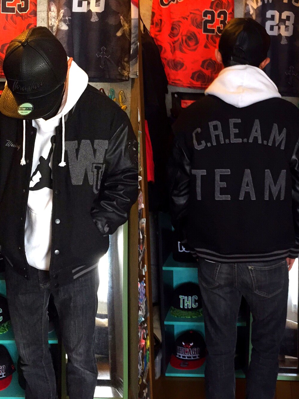 WUTANG BRAND by WU-WEAR Cream Team パーカー（90年代 90s