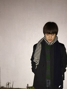 「HAVERSACK」｜atsushiさん（メンズ・166cm）の冬コーディネート