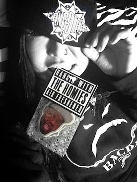 「BBP（ビービーピー）のアイテム」を使った、ᏝᏬᏉᏕᎥƈ 🐻❤️さん（レディース・153cm）の冬コーディネート