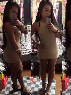 「ボディコン」｜ᏝᏬᏉᏕᎥƈ 🐻❤️さん（レディース・152cm）の秋コーディネート