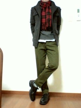 「COMME CA ISM（コムサイズム）のアイテム（その他アウター）」を使った、mandreamさん（メンズ・170cm）の冬コーディネート