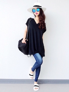 Aiさん（レディース・162cm）の夏コーディネート