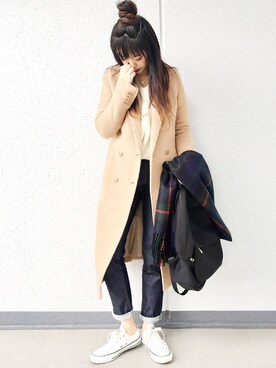 「murua」｜Aiさん（レディース・162cm）の冬コーディネート