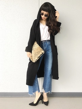 「ESPERANZA（エスペランサ）のアイテム（パンプス）」を使った、Aiさん（レディース・163cm）の秋コーディネート