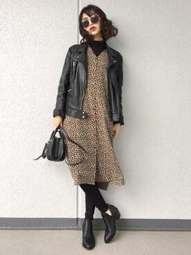 「FREAK'S STORE（フリークスストア）のアイテム（腕時計）」を使った、Aiさん（レディース・163cm）の秋コーディネート
