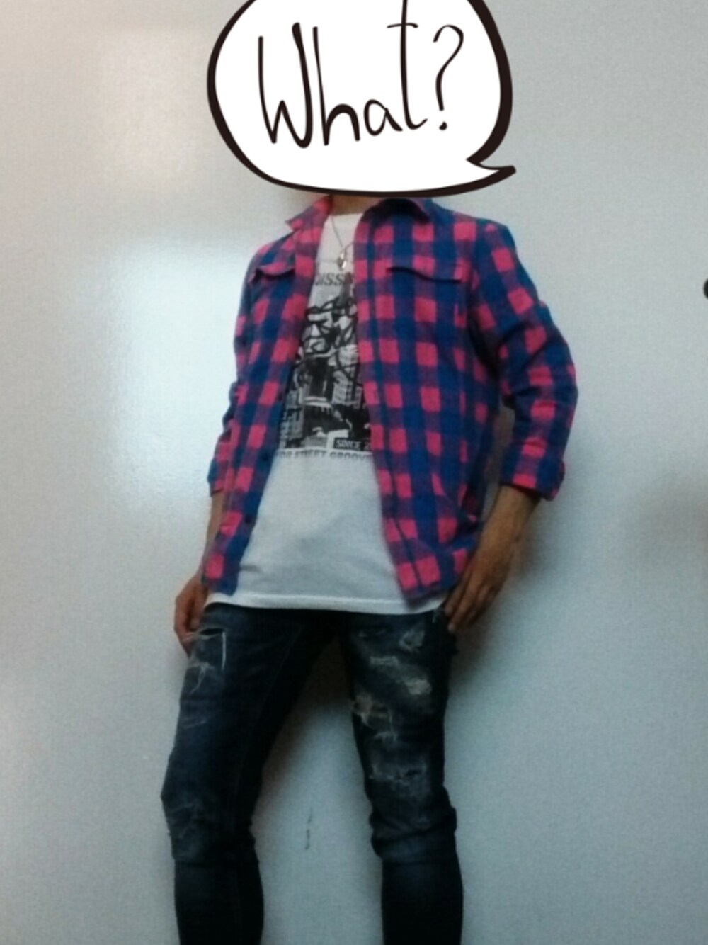 「DOWBL、ontheneighstyle、ORPHIC、GARNI」｜「DOWBLのアイテム（Tシャツ/カットソー、ピンク系）」を使った、Jさん（メンズ・160cm）の夏コーディネートの1枚目の写真
