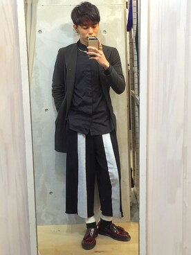 snowさん（メンズ・183cm）の冬コーディネート