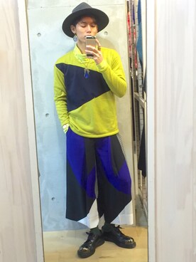 「アイテム（ムートンコート）」を使った、snowさん（メンズ・183cm・20代）の冬コーディネート